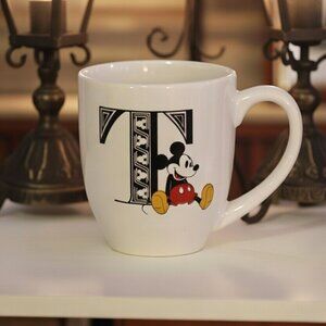 Disney Mickey Mouse Initial “T” Coffee Mug – Classic Monogram Style | Disney.